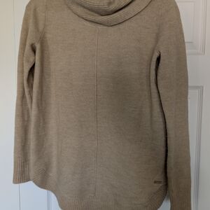 Calvin Klein Women's Beige Cowl Neck Sweater
